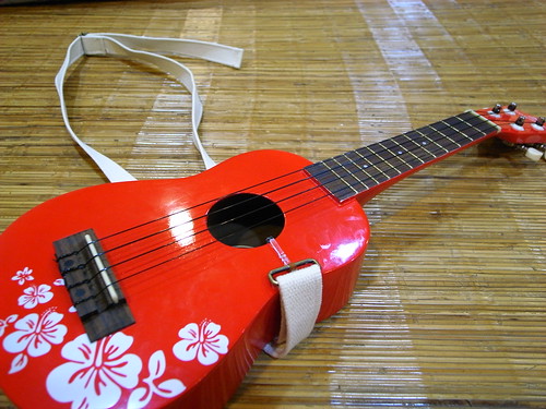 ukulele 背帶 DIY