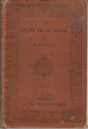 The Growth of Music cover 1912