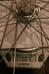 Front wheel weight