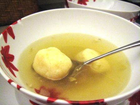 gluten-free matzo ball soup