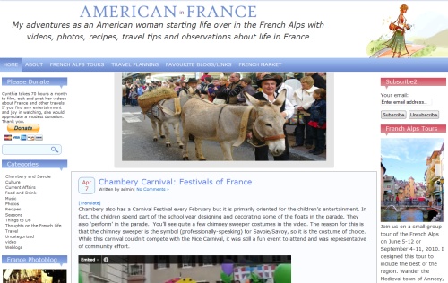 Video Diary of an American in France