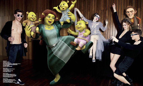 Shrek by Ellen Von Unwerth for VMAN 04