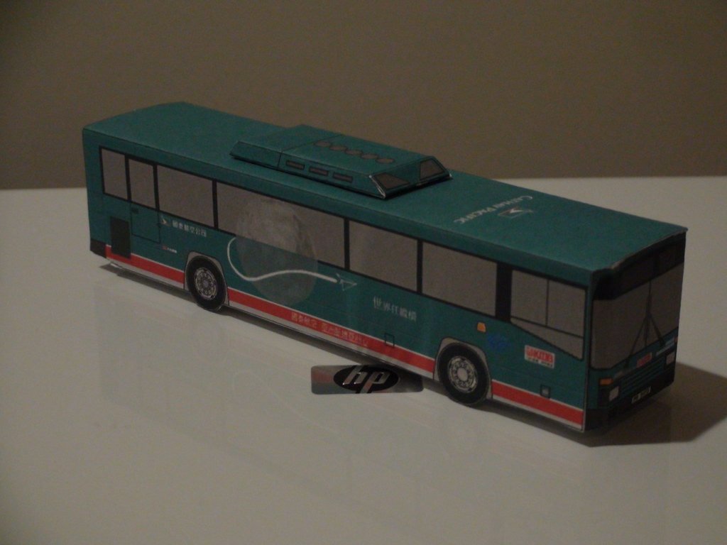Cathay Pacific Paper Bus