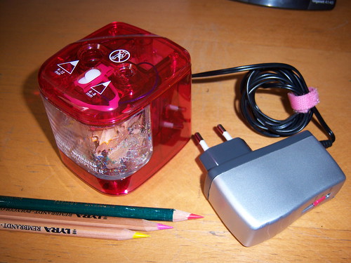 My new electric pencil sharpener