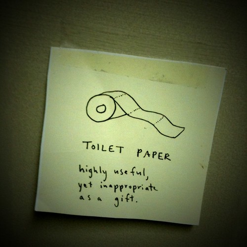 Toilet Paper Reminder