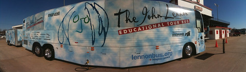 The John Lennon Tour Bus (in Yukon, Oklahoma