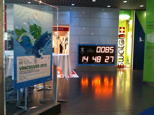 Vancouver Exhibit in Olympic Museum, Lausanne Switzerland