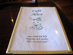 cafe alice - the menu by foodiebuddha