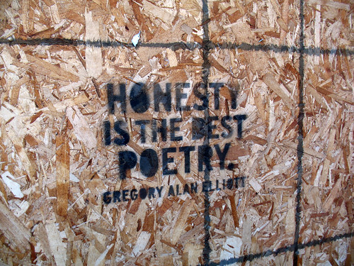 Honesty is the Best Poetry