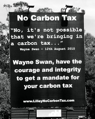 Wayne Swan and the Carbon Tax