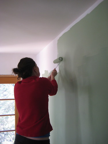 painting the kitchen walls