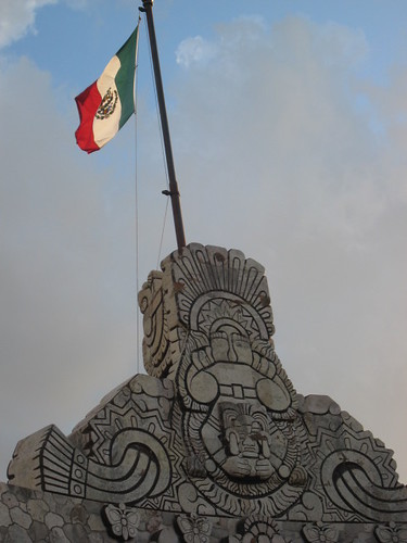 Monument in Merida, Mexico