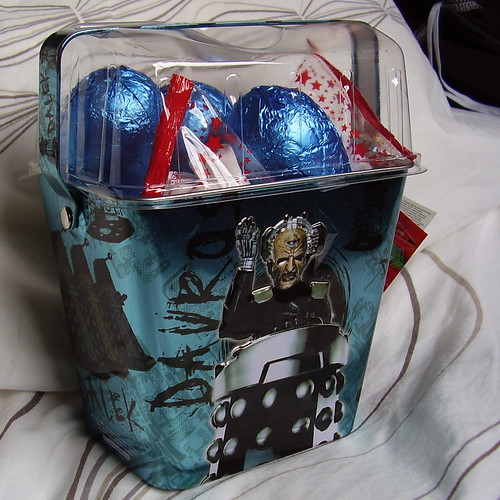DR WHO - Dalek Mini Bucket + Eggs