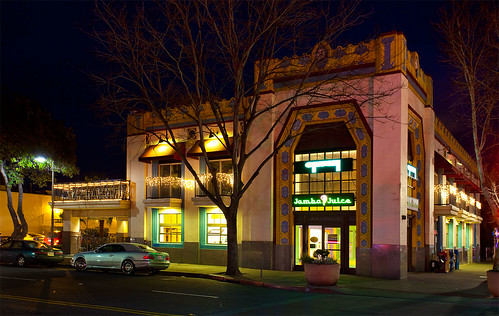 Downtown Chico at Night