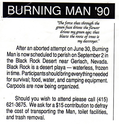 076 - Burning Man, 1990