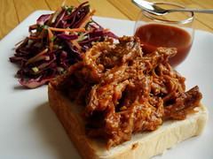 Winter CSA 5: Pulled Pork Sandwich With Coleslaw