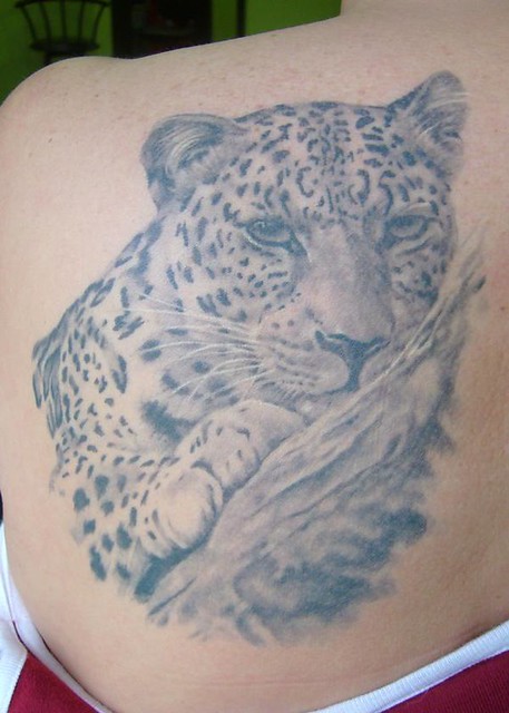 Cheetah Realism Tattoo
