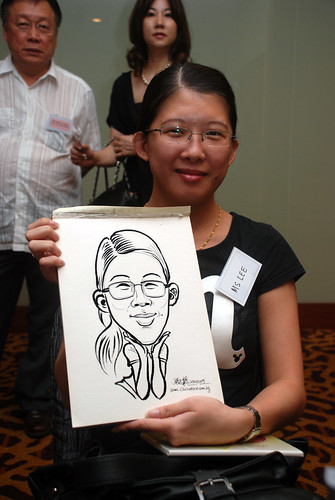 Caricature live sketching for Rheen Manufacturing Company (Singapore) Pte Ltd  - 3