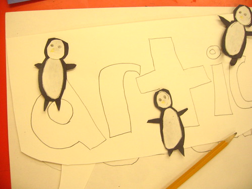 Amazing penguins done for our ecosystem project by three 4th graders!