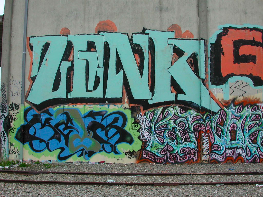 ZENK, REKN, KAVA, EastBay, Graffiti, the yard