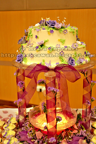 Wedding Cakes for Ikhwan & Diana, Bukit Damansara,KL - 2 January 2010