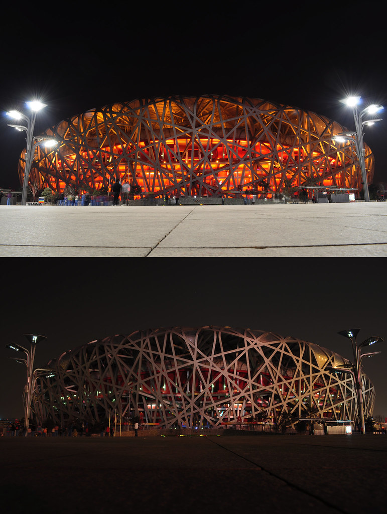 Earth Hour 2010 - Beijing Olympic Stadium