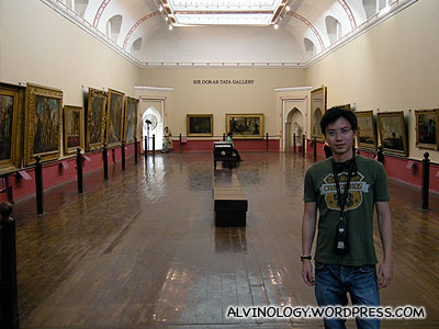 At the European paintings gallery