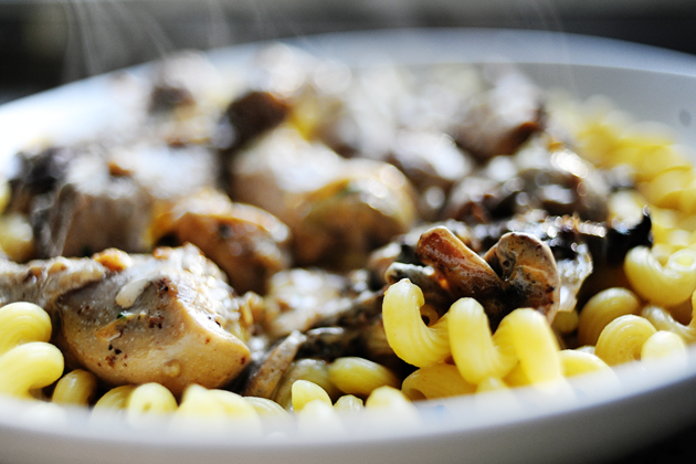 Artichoke mushrooms and pasta recipes