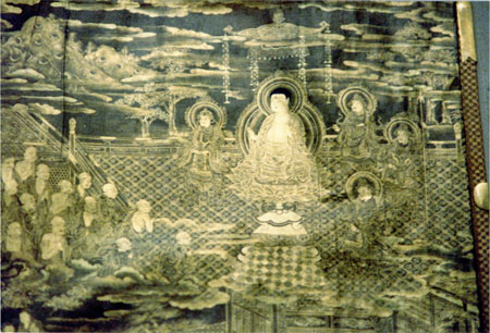 Page detail from the Diamond Sutra