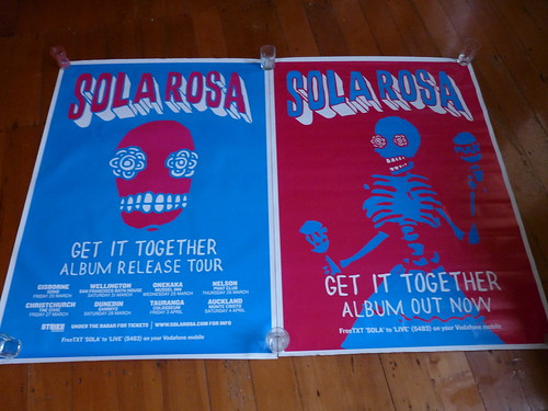 AO Get It Together NZ Tour Posters