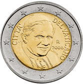 Vatican 2 Euro rev