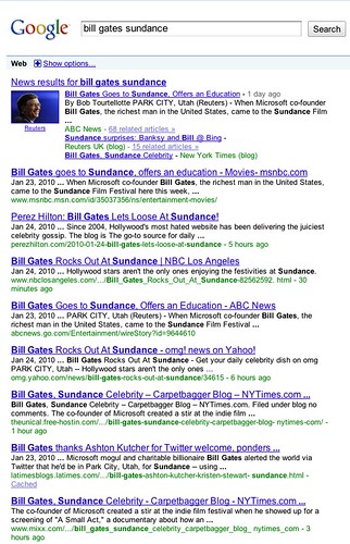 bill gates sundance - Google Search