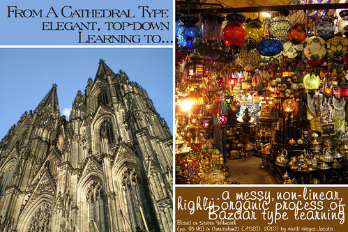 From Cathedral to Bazaar type learning