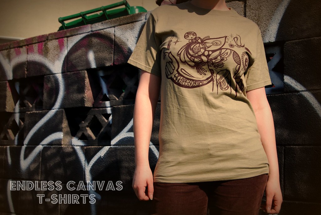 Dead Eyes ENDLESS CANVAS T-Shirts for Sale. 