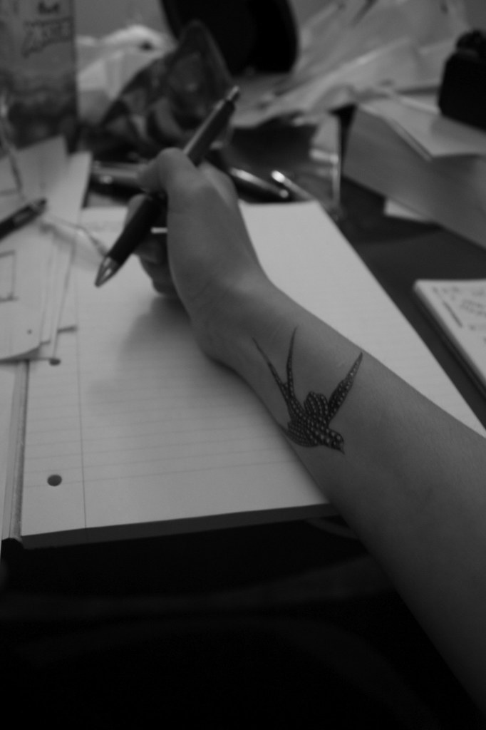 Shu's Chanel Tattoos bird