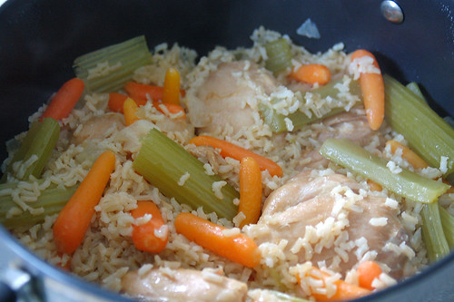 Everyday Food One Pot Chicken and Brown Rice