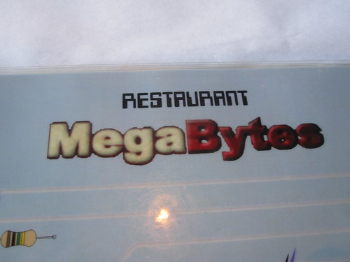 MegaBytes logo. Yikes!