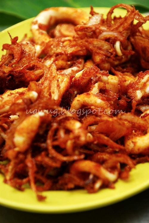 Deep Fried Sotong (Squid)