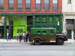 Sous Terre Armored Car at The New Temporary Contemporary
