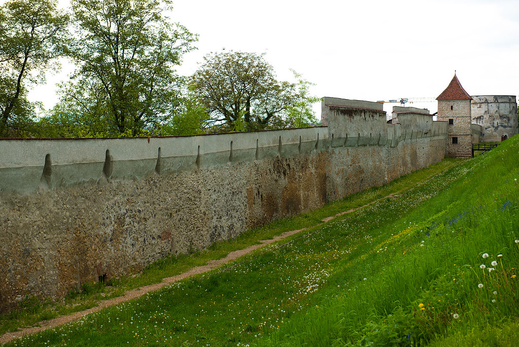 : Town wall, Brasov, Romania
