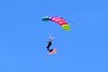 Pregame parachute jump