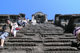 Cambodia - Angkor Wat - Steap Stairway - 43
