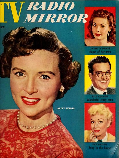 Betty White, Radio TV Mirror Magazine, February 1955