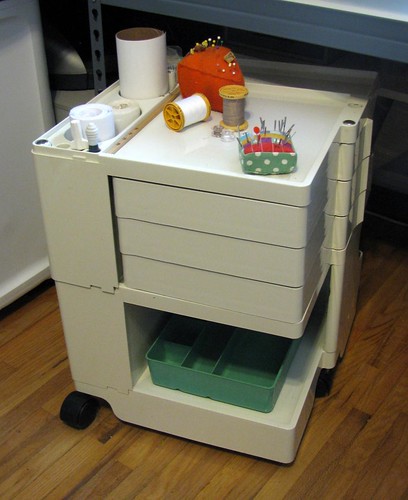 Boby taboret for sewing supplies