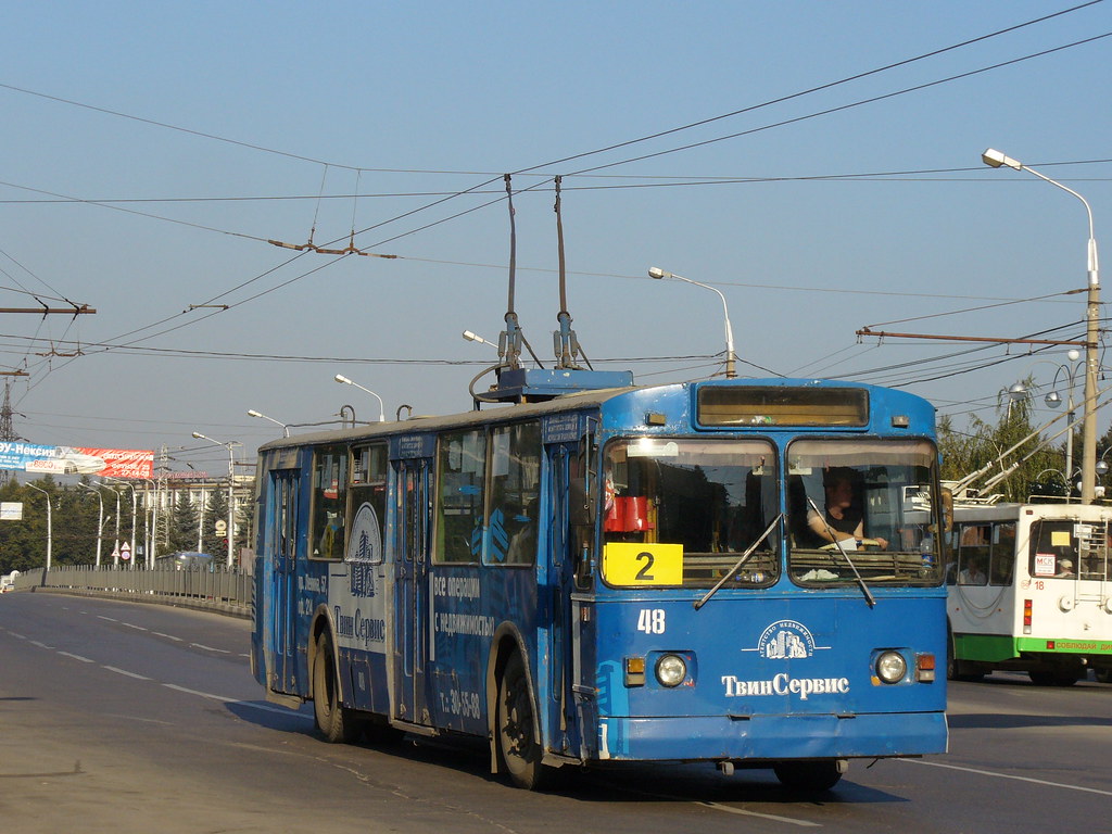 : Tula trolleybus 48 -682 [00] build in 1992, withdrawn in 2013