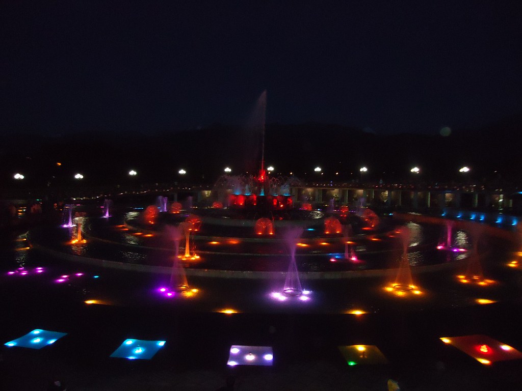 : President Park at Night, Almaty