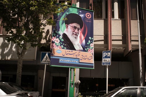 Poster of Iranian President Hasan Ruhani - 2 ©  Evgeniy Isaev