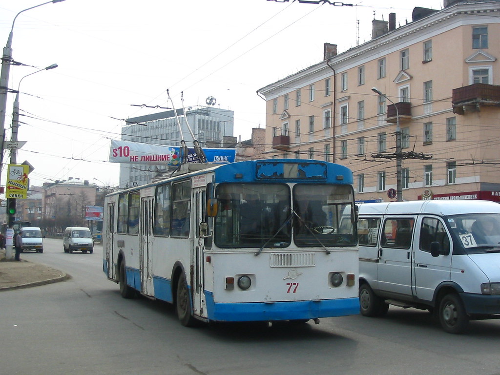 : Tula trolleybus 77 -682 [00] build in 1991, withdrawn in 2006