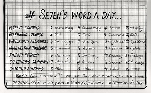Se7en's Word A Day001