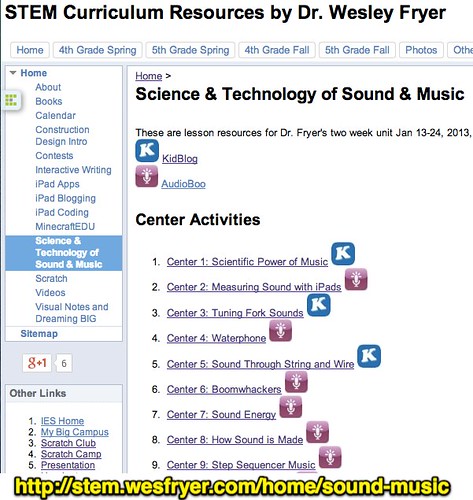 Science & Technology of Sound & Music - by Wesley Fryer, on Flickr